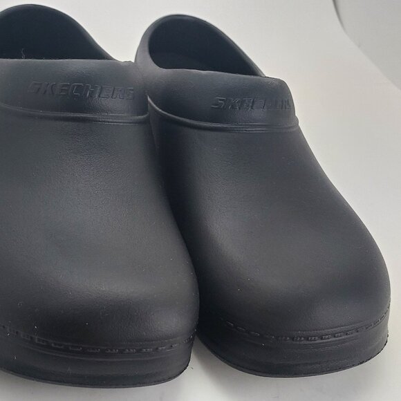 Skechers Men's Oswald Balder Clog in Black - Size 7 - Picture 1 of 10